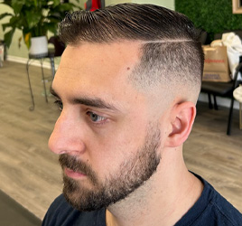 beard + haircut
